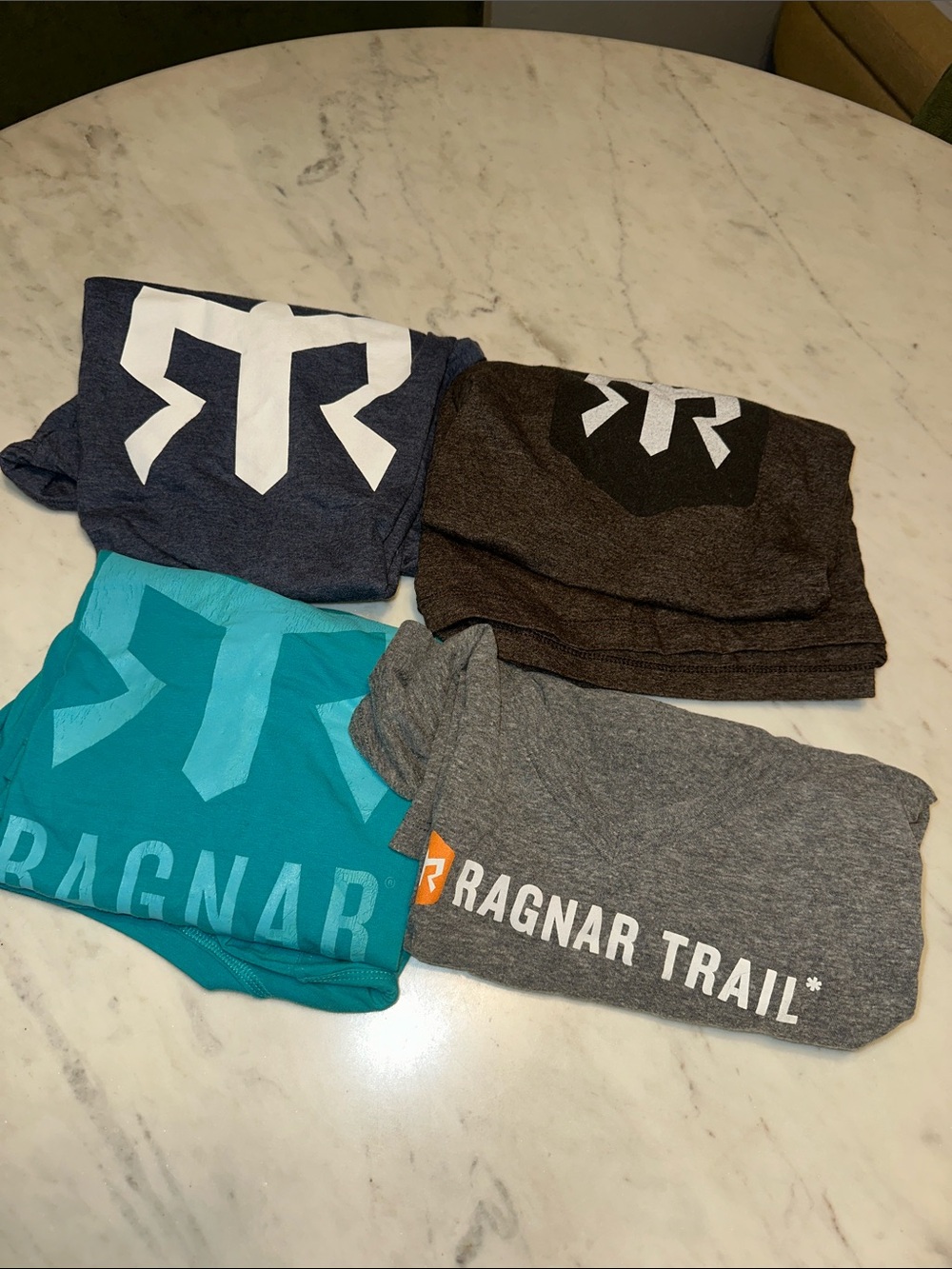 Ragnar Logo Graphic Tees set of 4 three xlarge 1 xxl